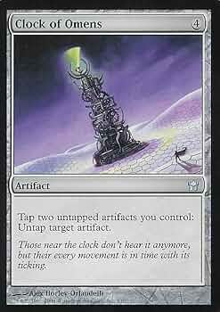 MTG【Foil】5DN 前兆の時計/Clock of Omens 日本語 Foil】《前兆の時計/Clock of Omens》[5DN] 茶U | 日本最大級